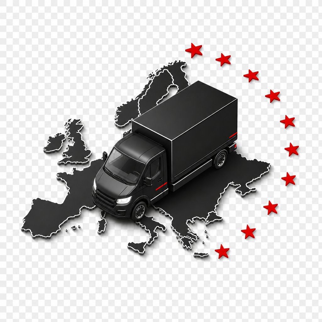 Europaweiter Transport - Vollkasko versichert